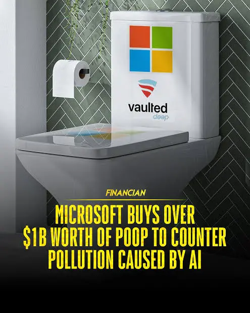 微软怒掏17亿美金，只为收购美国人的490万吨屎